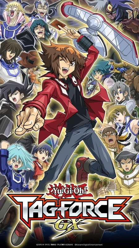 遊戯王TAG FORCE GXのキービジュアル