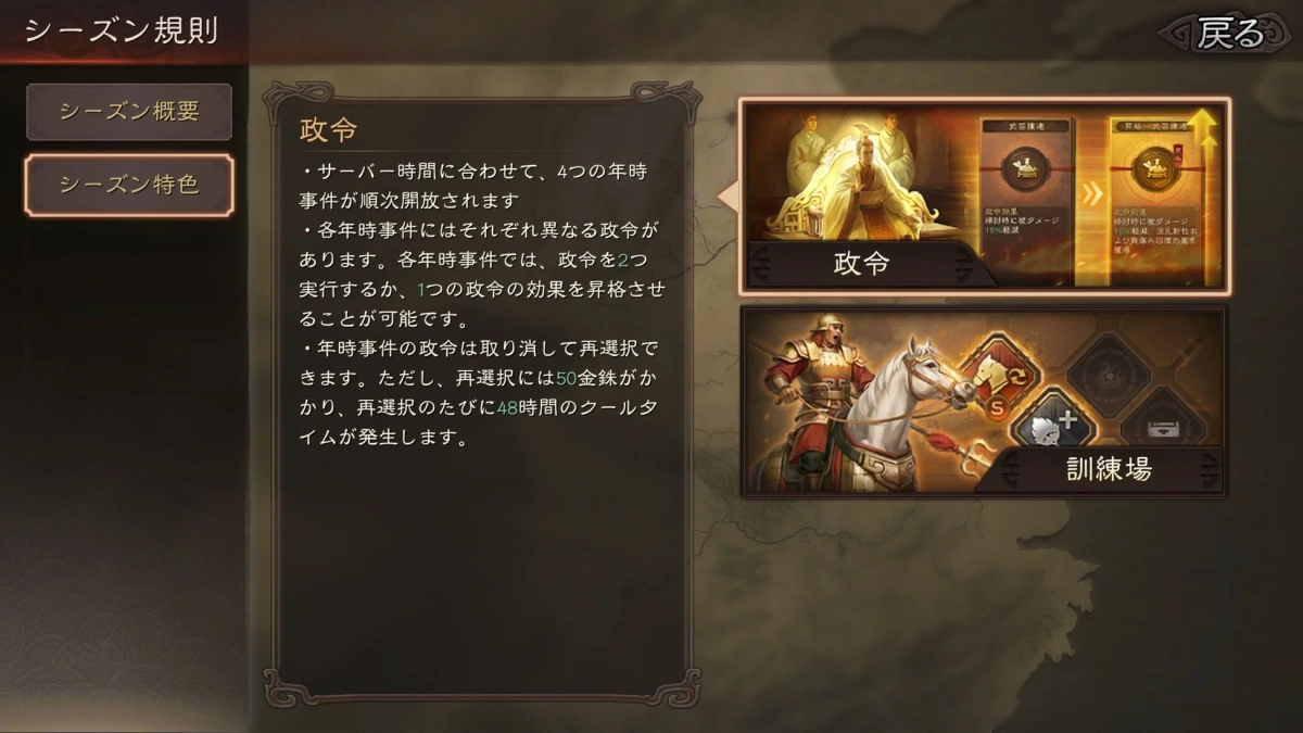 政令システム画面