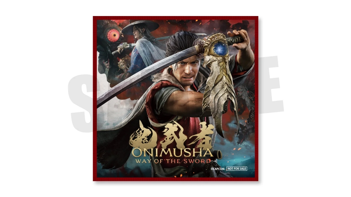 鬼武者 Way of the Sword マイクロファイバーハンカチ