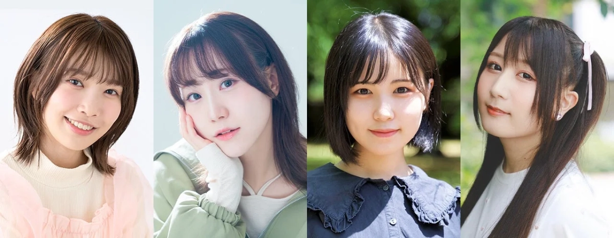 4人の若い女性