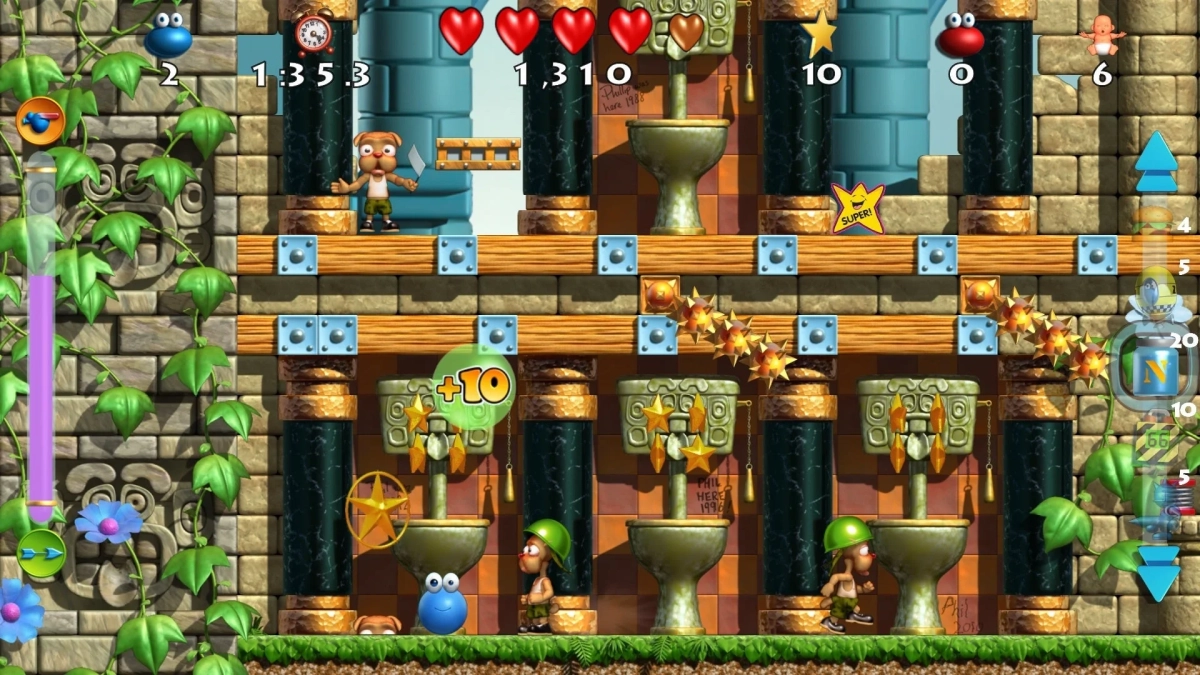 ゲームプレイ画面2