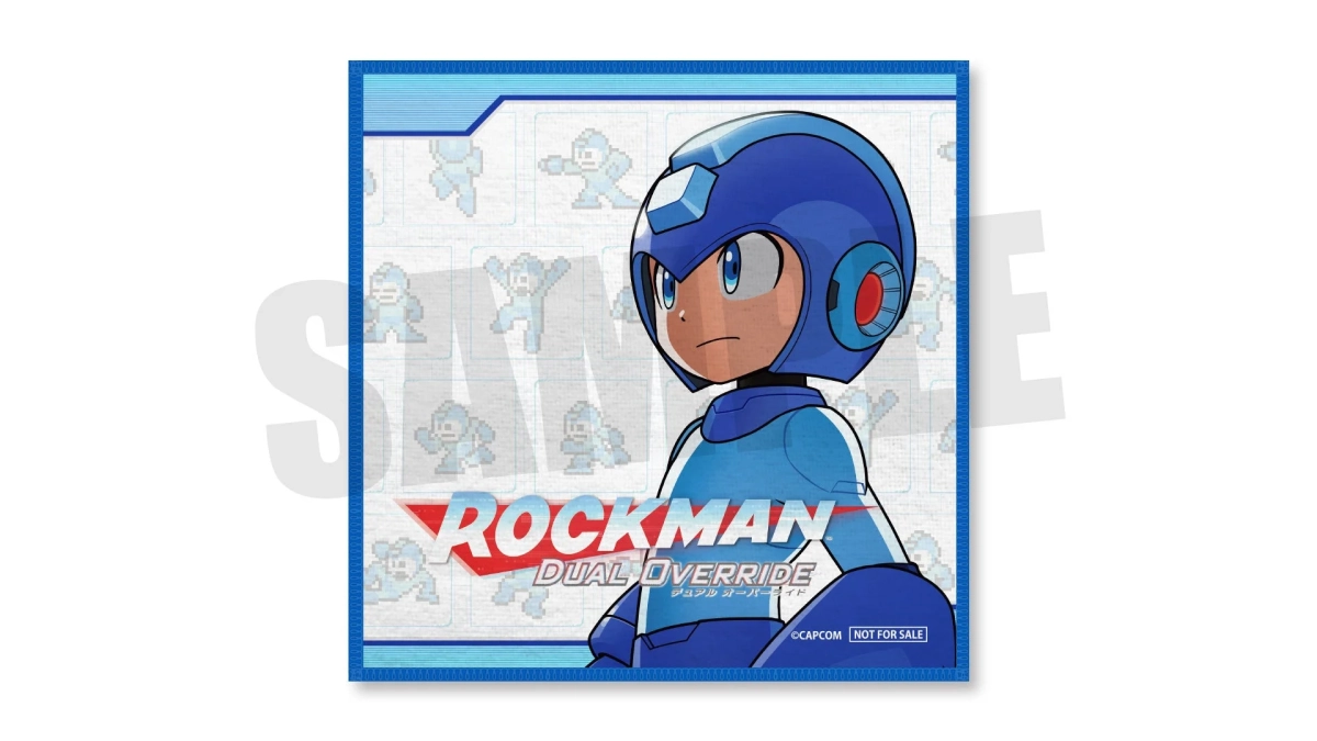 ロックマン: デュアル オーバーライド マイクロファイバーハンカチ