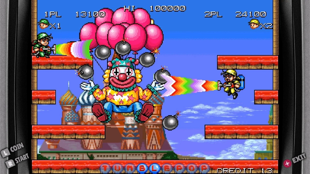 ARCADE Ver. (1991)プレイ画面