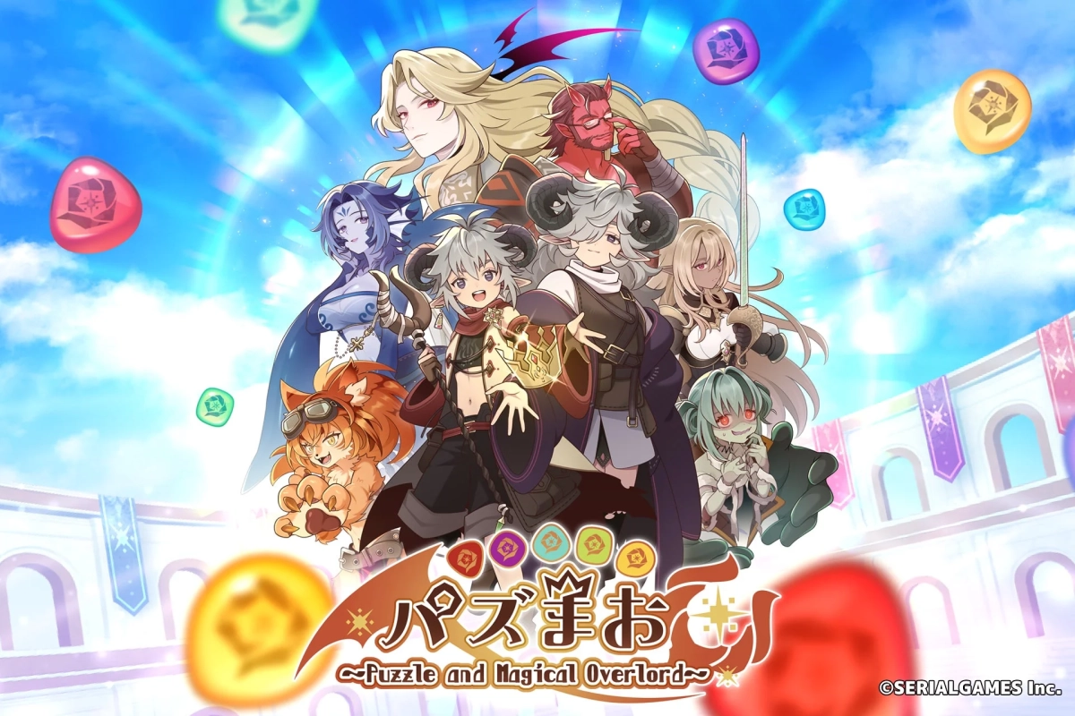 パズまお キービジュアル