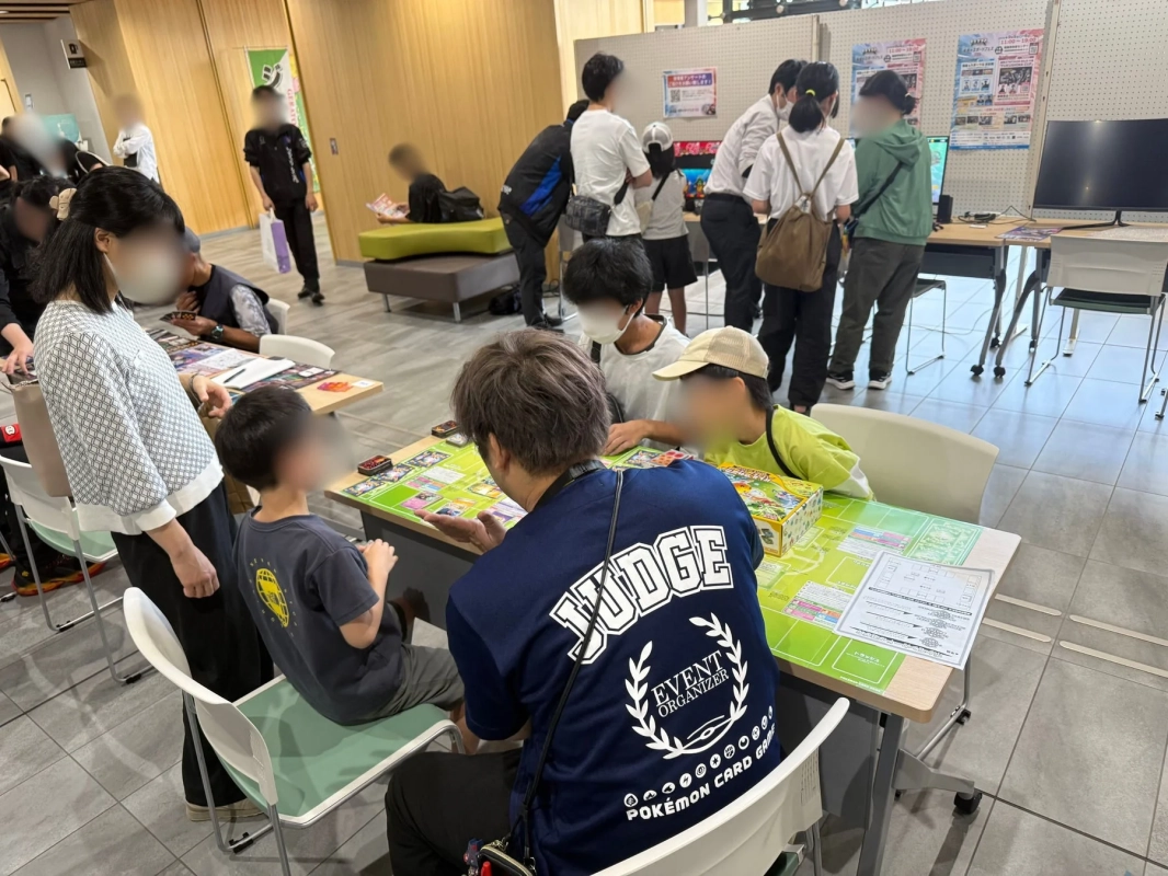 ポケモンカード教室の様子