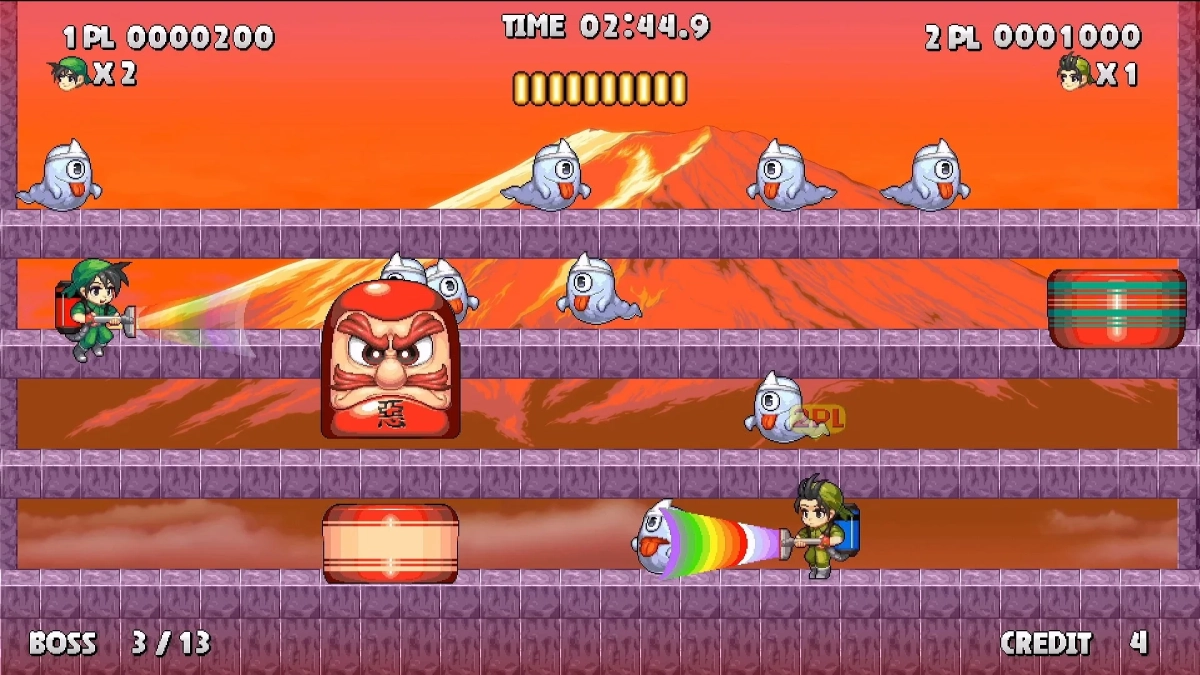 BOSS RUSHモードプレイ画面