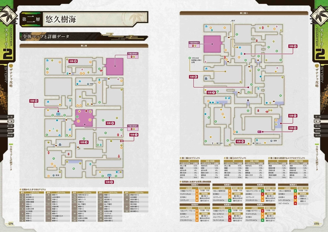 全体マップと詳細データ