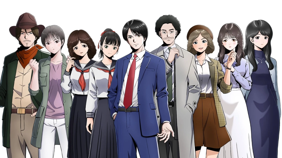 キャラクター集合イラスト
