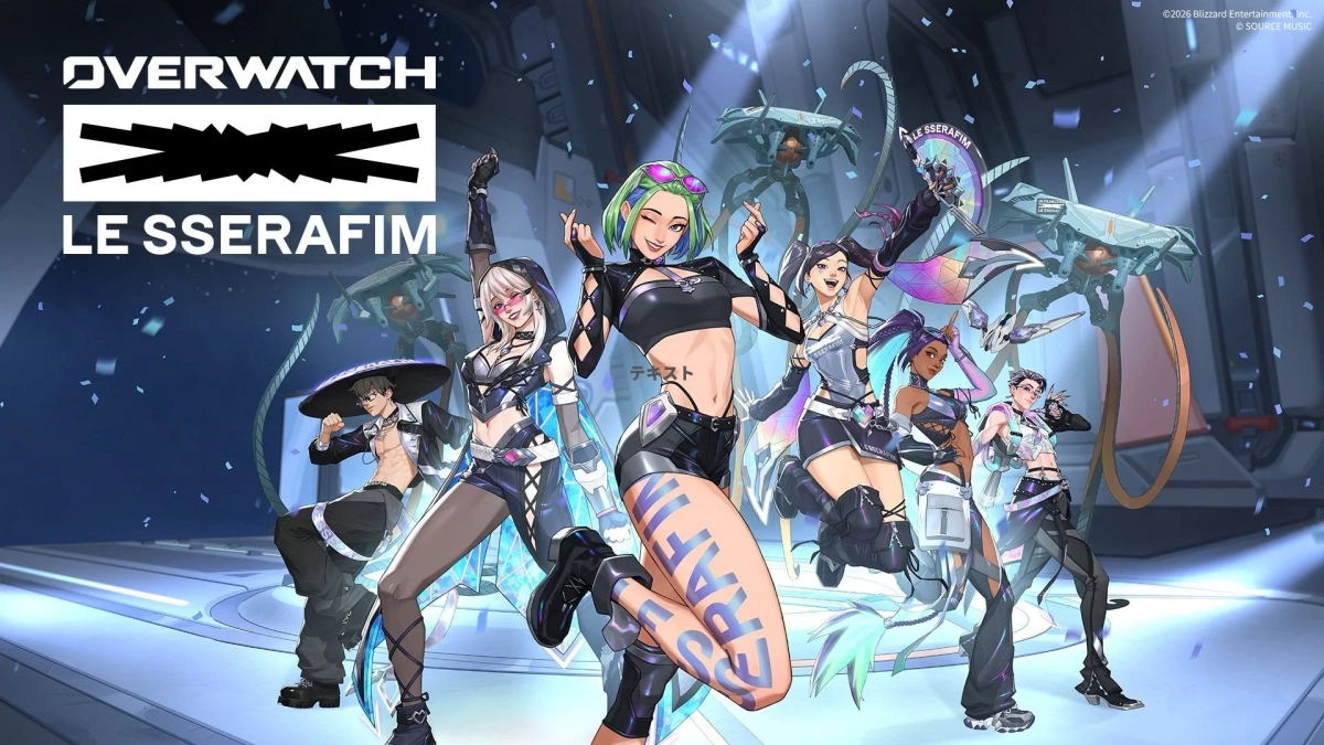 OVERWATCH × LE SSERAFIM コラボMV