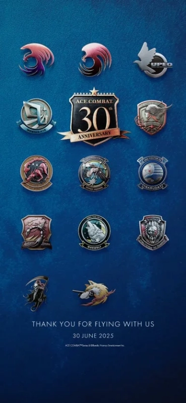 エースコンバット30周年記念ビジュアル