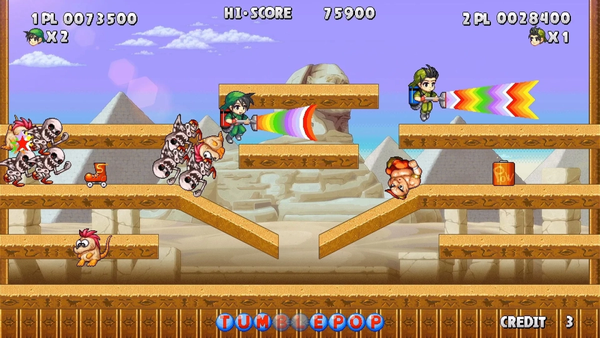 ARCADE REMAKEプレイ画面
