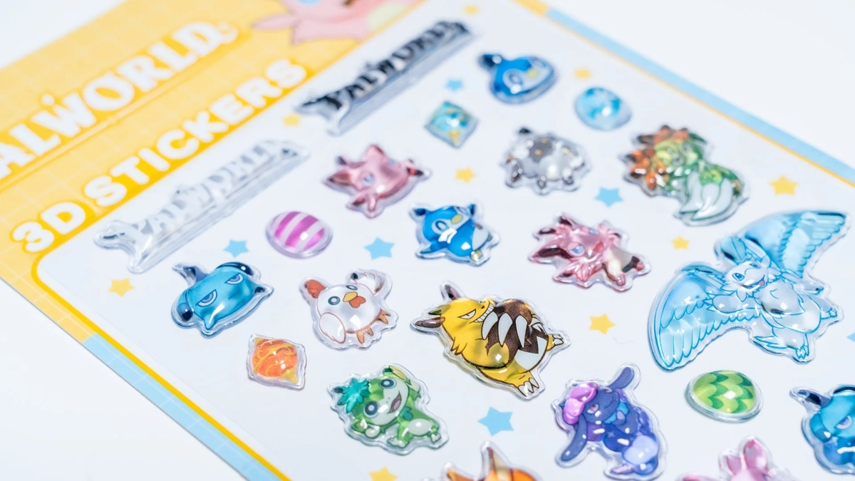 PALWORLD 3D STICKERS