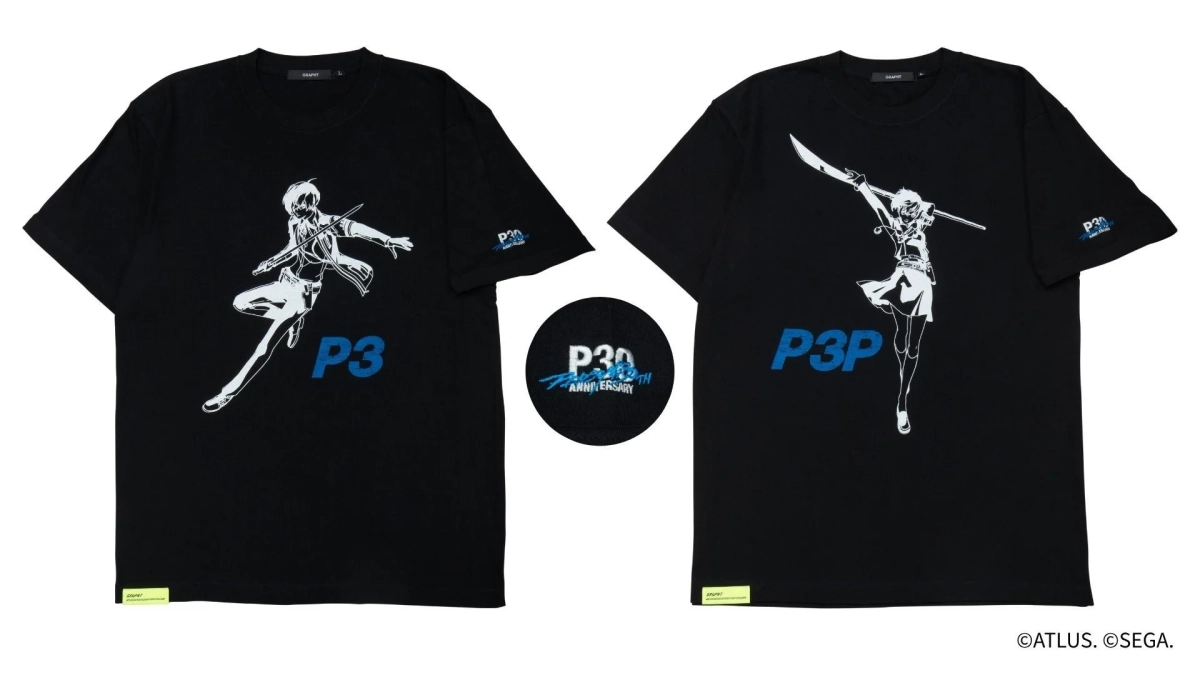 ペルソナ30th Tシャツ(P3/P3P)