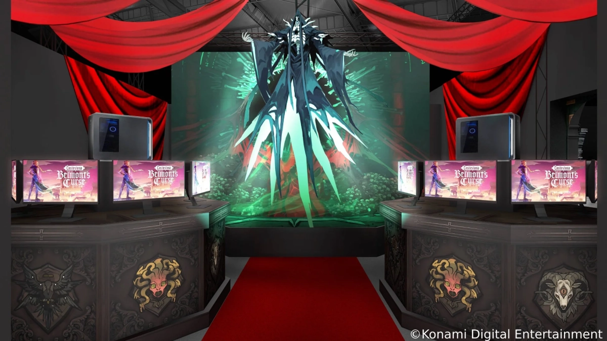 Castlevania: Belmont's Curse ゲーム展示ブース