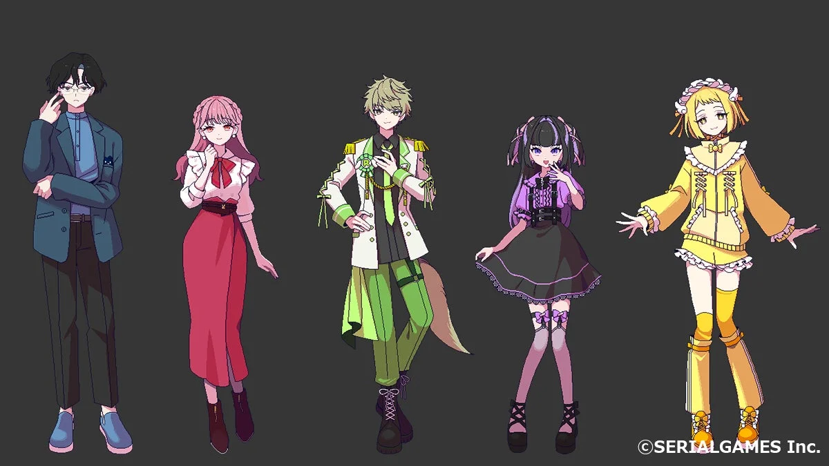 ガチ恋監禁 キャラクターイラスト