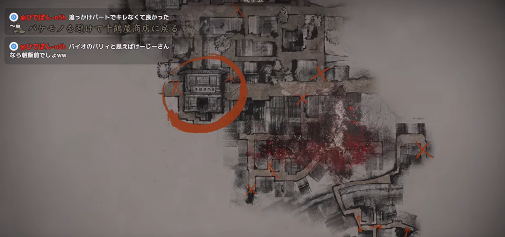ゲーム内のマップ画像